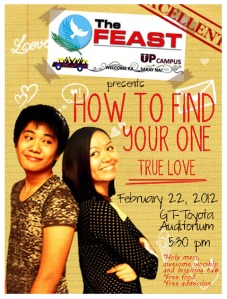 A promotional poster of the UP Campus Feast.